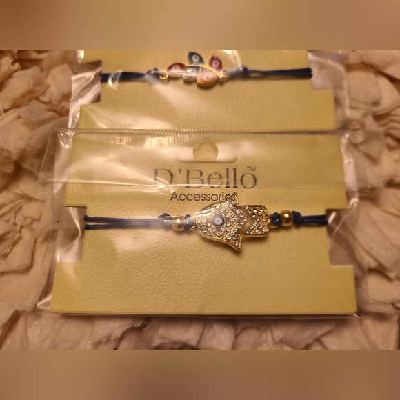 Two brand NWT D'Bello Accessories bracelets - Evil Eye Protection 🧿 - Picture 4 of 7